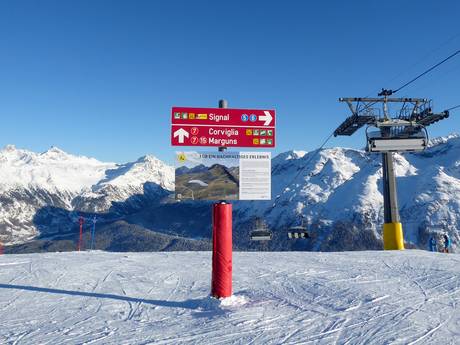 Berninagruppe: Orientierung in Skigebieten – Orientierung St. Moritz – Corviglia